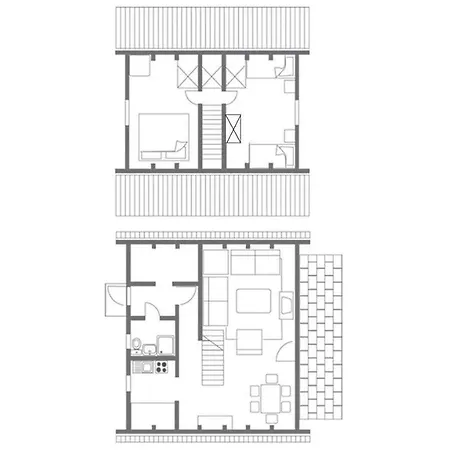 펜션 Ferienwohnpark Nurdachhaus Typ 8 Ndt 095 이멘슈타트암보덴지